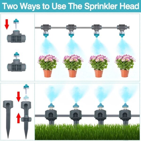 New Quick Connector 1/4 inch Blank Distribution Tubing Saving Water Automatic Irrigation Equipment - Image 2